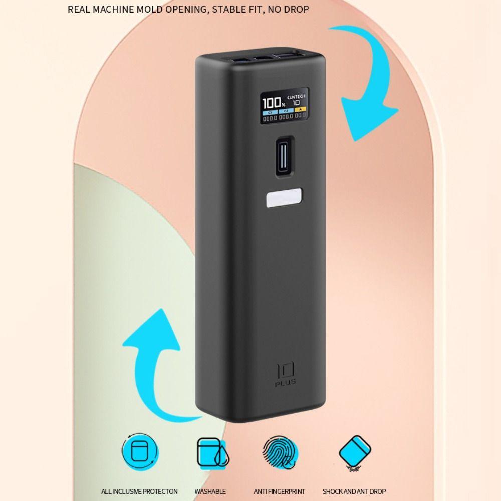 Shockproof Protective Case Protective Cover for CUKTECH No.10 Power Bank Plus 15000mAh Travel