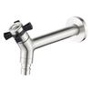 Strong Steel Laundry Faucet Quick Connection Valves Easy Setups Modern Styles Fast Open Valves for Washing Machine