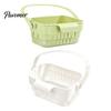 Over Sink Strainer Basket Kitchen Hanging Drain Basket, with Quick Drying Holes, Foldable Vegetable Washing Bowl for Space Saving Food Residue