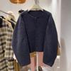 Petite Women's 2025 Winter Woolen Cardigan-Style Short Coat