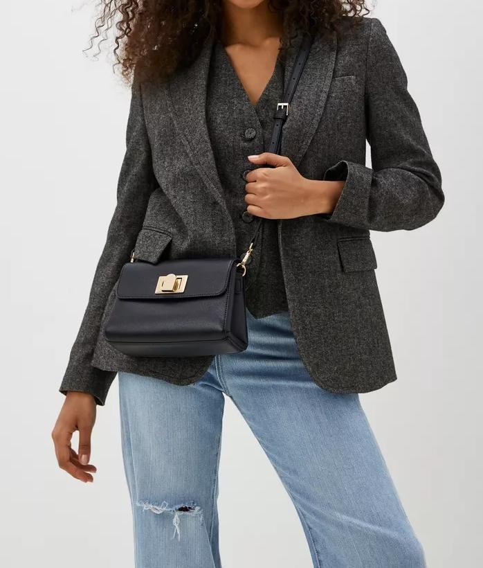 David Jones women's messenger bag, eco-leather