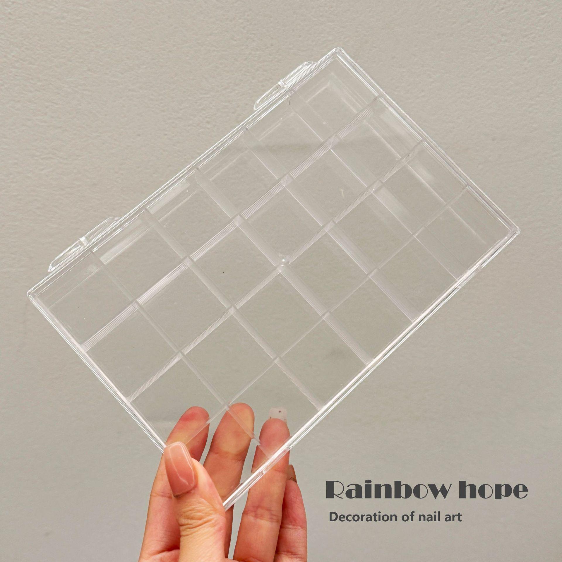 Цветная коробка для хранения для нейл-арта на 96 ячеек с отдельными отделениями 790₽