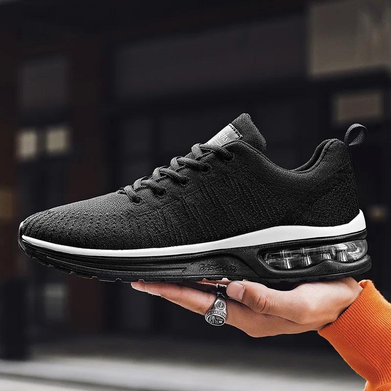 

Модные легкие кроссовки для бега, износостойкие, кроссовки для бега, женские, мужские, удобные, дышащие, не из кожи, повседневные 47