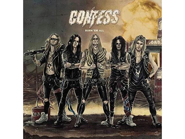 

[CD] Burn em All Nomal Edition CONFESS IUCP-16318 Hard Rock Heavy Metal NEW