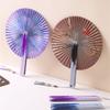 Round Magnetic Folding Hand Fan Compactly Coolings Fans For Outdoor Game Christmas Decorations Festival Performances