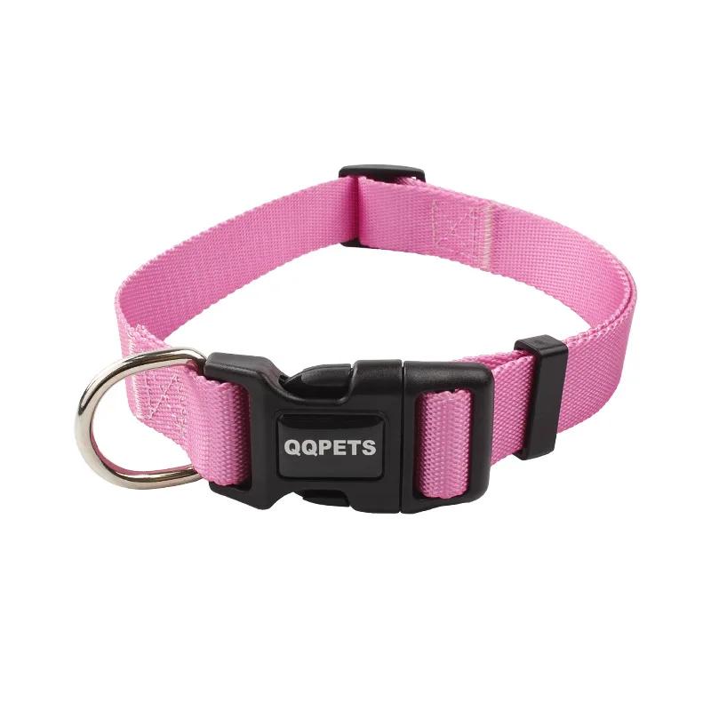 Verstellbares Hundehalsband aus Nylon, Hundeleine, Haustier-/Katzenhalsband, Traktionsleine, geeignet für kleine und große Hunde, Bulldoggen, Möpse, Beagle