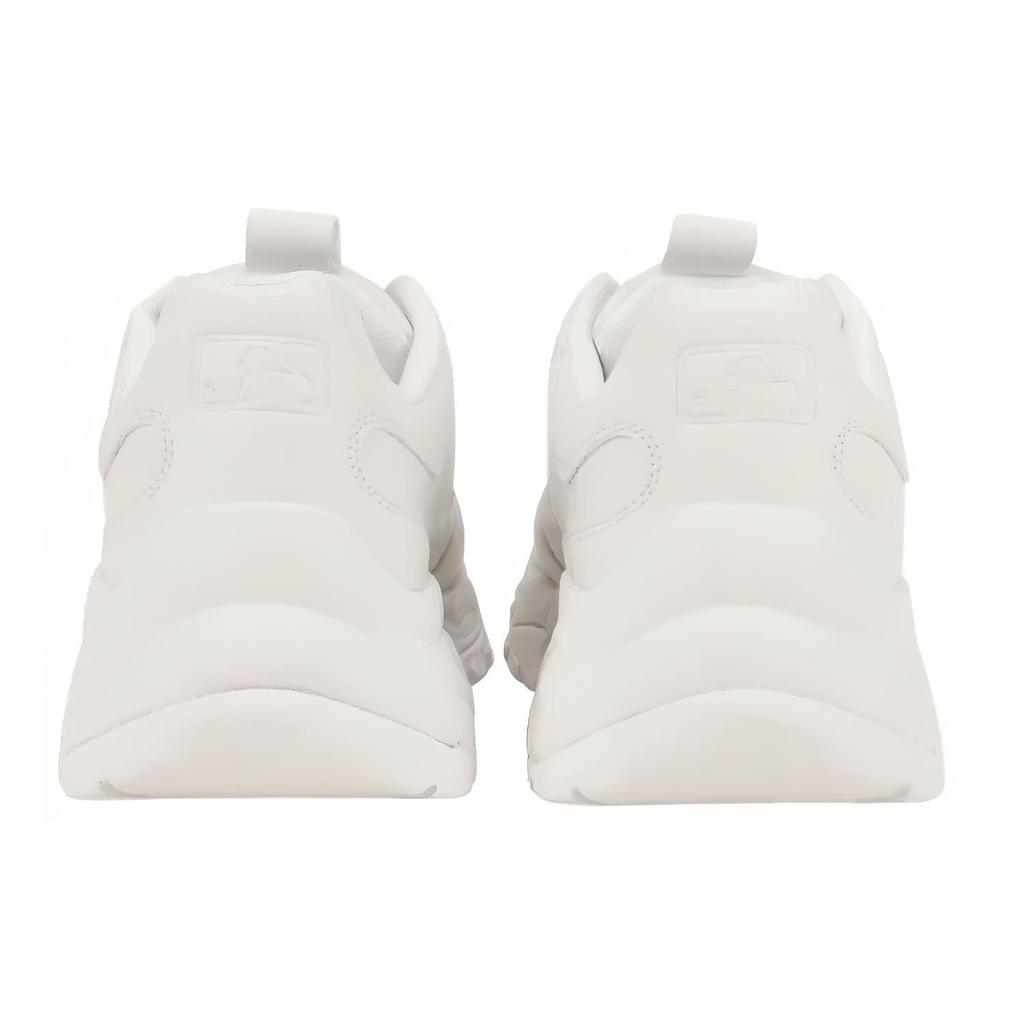 New MLB Big Ball Chunky La Anti Slip And Wear Resistant Lightweight Low Top Chunky Sneakers Unisex White Blue 32SHCD111-07I