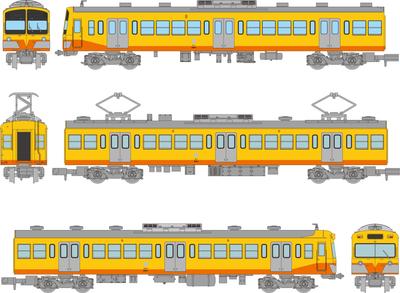 TOMYTEC Railway Collection Tetsuro Sangi Railway 851 Series 3-Car Set Diorama Supplies 335733