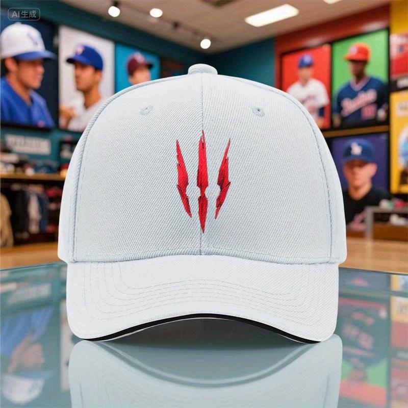 1pc of The New 2025 Summer And Autumn Lightweight Baseball Cap for Men And Women Featuring a Witcher 3 Print