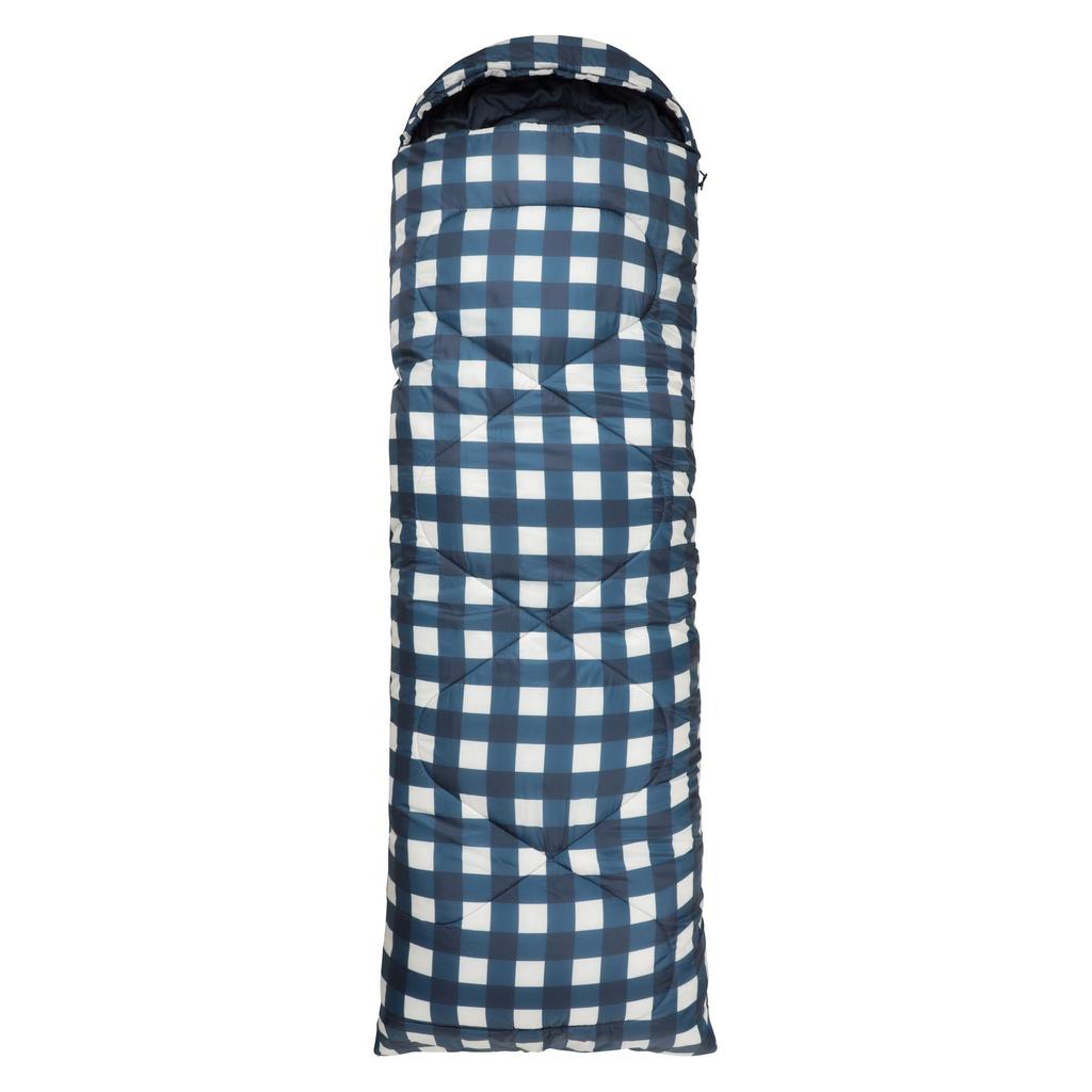 Mountain Warehouse Mid Season Checked Left Zip Sleeping Bag