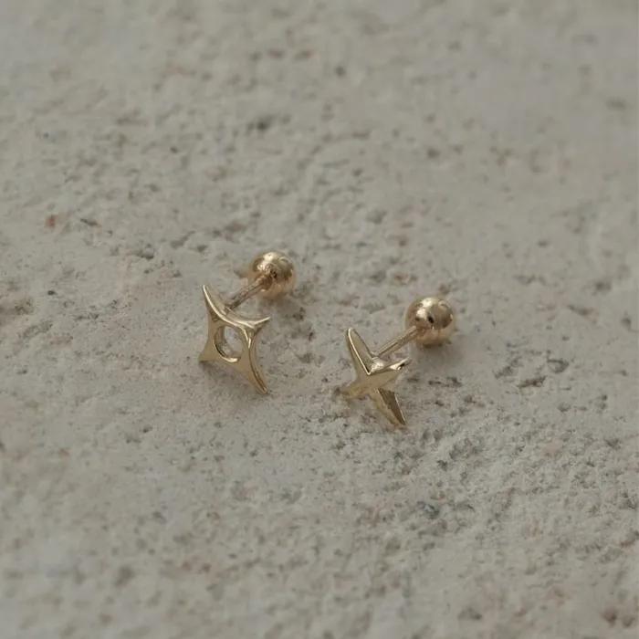 14k Sparkling Piercing