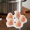 Egg Boiler Holder 4/5 Holds Egg Steamer Rack Eggs Multipurpose Steamer Rack Kitchen Accessory Holder Cooker Pot Gadget Tools