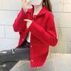 Women's Jacket Faux Mink Loose Sweater Knitted Cardigan