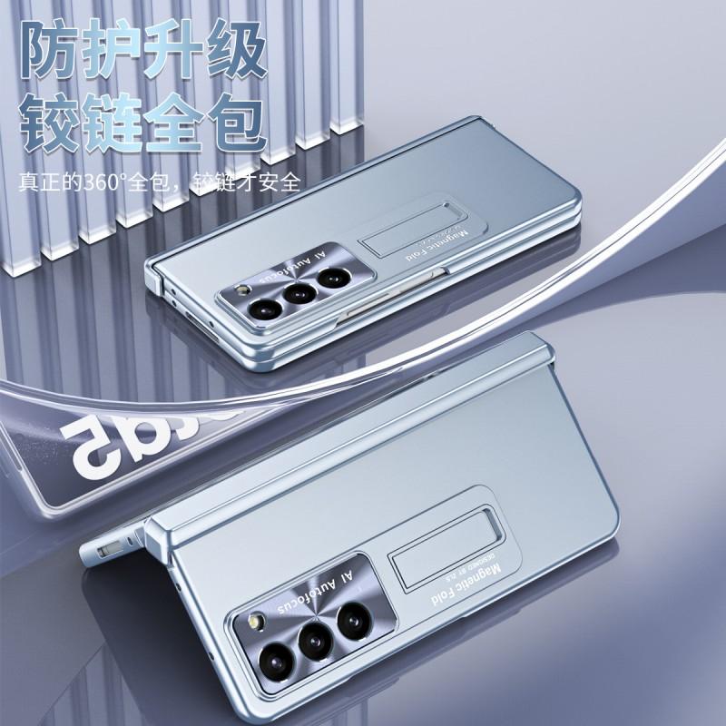 Galaxy Z Fold5 Case Slim Magnetic Snap-On Full Cover Shockproof PC Protective Shell Men Women