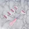 Womens Body Razor With Three Precision Floating Blades And Scratch Resistant Design Perfect For Full Body Grooming Home Travel