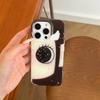 Traumhafte Mädchen mit großen Augen Süße Handyhülle Für IPhone 16 17 15 14 13 12 11 Pro Max Air 15 Plus Transparente Silikon Weiche Hülle