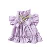 Reusable Dog Princess Dress Soft Bowknot Lace Puppy Clothes Cute Dog Tulip Pleated Dress  Summer