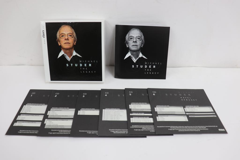CD MICHAEL STUDER - Legacy 502713 CLAVES RECORDS Non Japan Classical Used