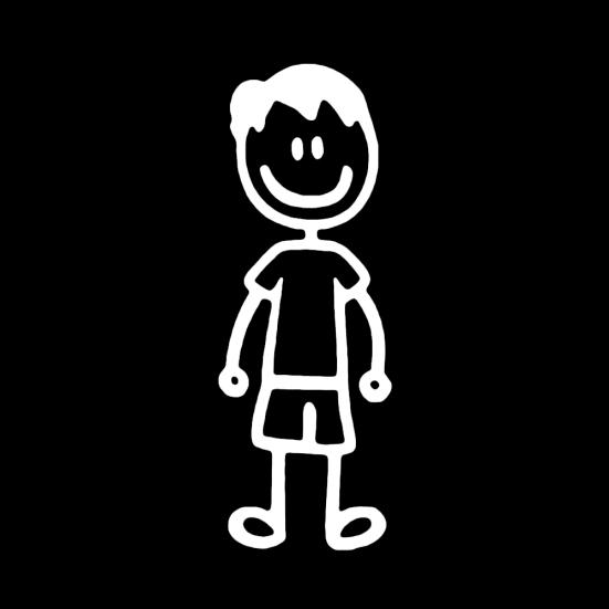 Funny Family Member Dog Cat Figure Pet Decor Car Sticker Decal for Window Door