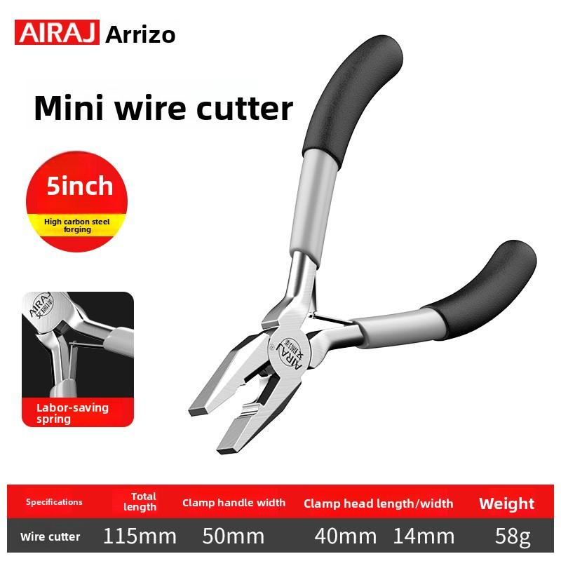 Metallzangenset mit gummierten Griffen für Präzisionsarbeiten