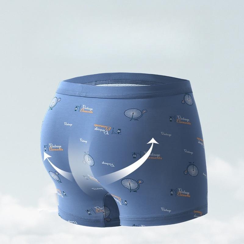 Men's Underwear Modal Breathable Boxers Antibacterial Male Shorts Knickers