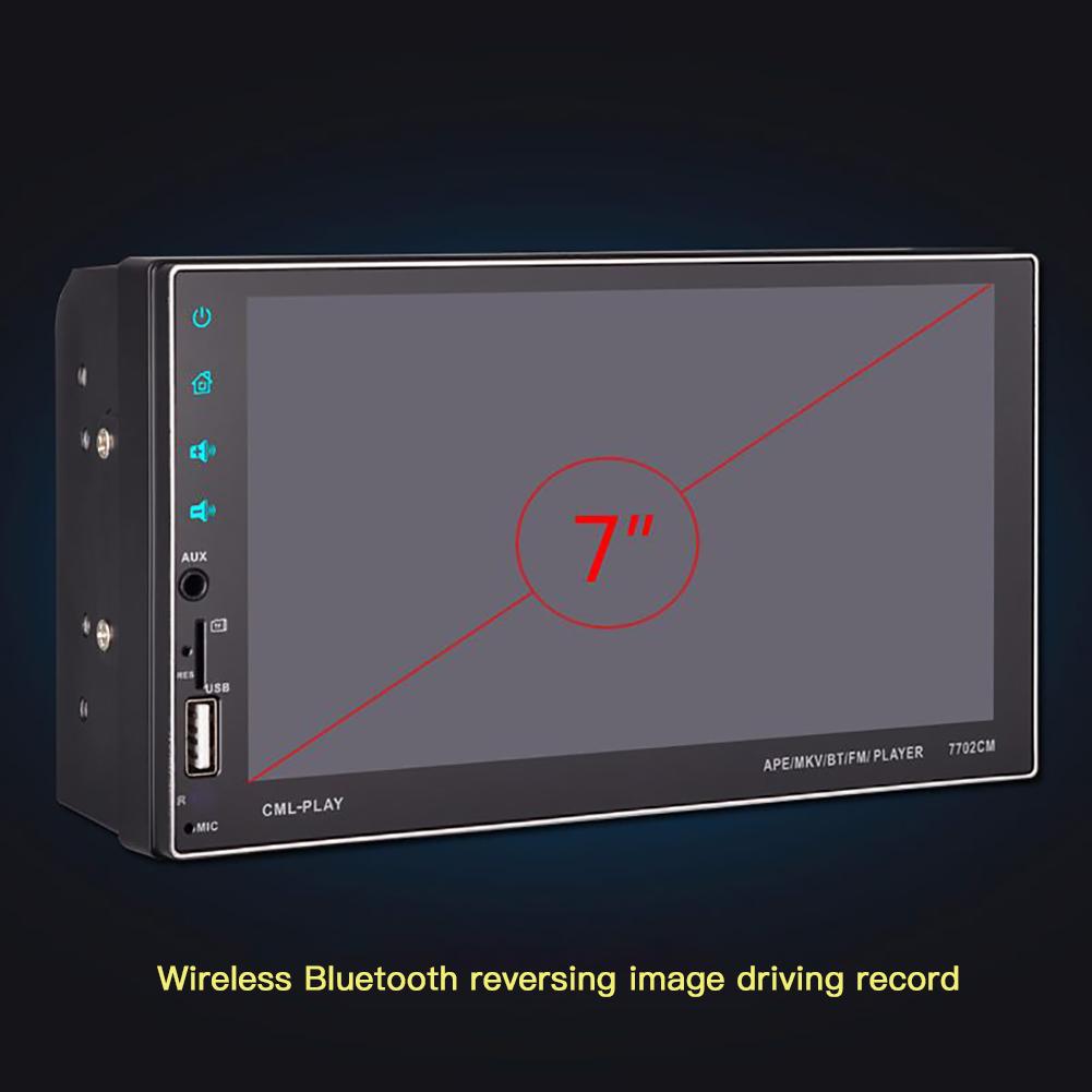 Car Multimedia Player Auto-radio  7" Touch Screen Video MP5 Player Auto Radio Backup Camera