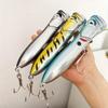 Leurre de surface Giant Popper NORVIA - 7,28 pouces/106 g Robuste pour la pêche en eau salée Aspect réaliste Popping / Plug - Longue portée pour le Bar