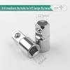 Square-to-Hex Socket Driver Adapter Rod for Electric Ratchet Wrench