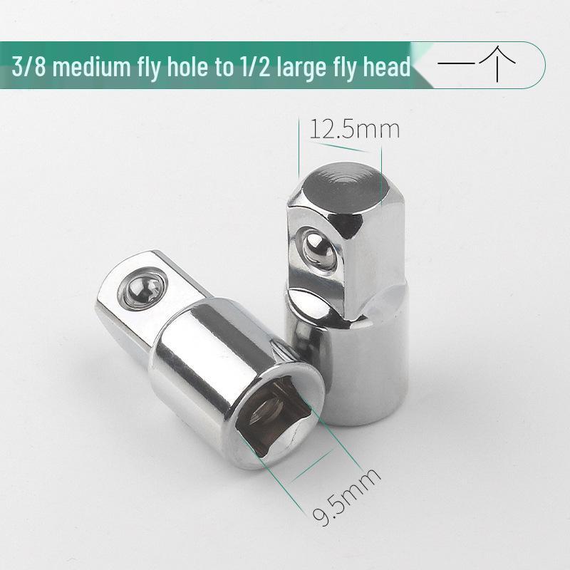 Square-to-Hex Socket Driver Adapter Rod for Electric Ratchet Wrench