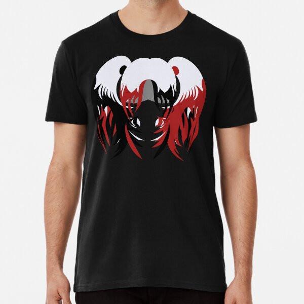 Black and Red Quintessence   S To 5XL Made In the AU/USA T-Shirt