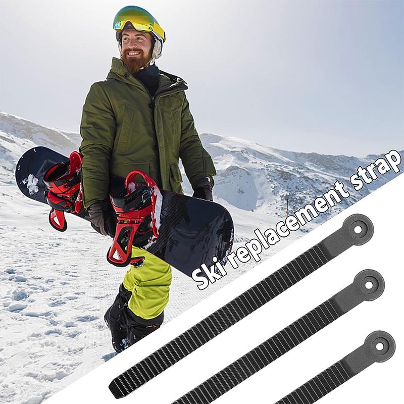2/4 Stück Snowboardbindung Leiterriemen Universeller Rollschuhriemen Snowboardbindung Ersatz für Herren Damen Skaten