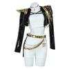 Cosplay de Disfraz para Niñas Ropa de Lentejuelas Ropa Brillante Atuendos de Escenario para Niñas Halloween Carnaval Fiesta de Cosplay Cosplay IRCJYE