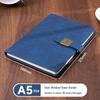 A5 Sheepskin Soft Leather Notebook – Customizable, Logo Printable, Thick Business Office Design