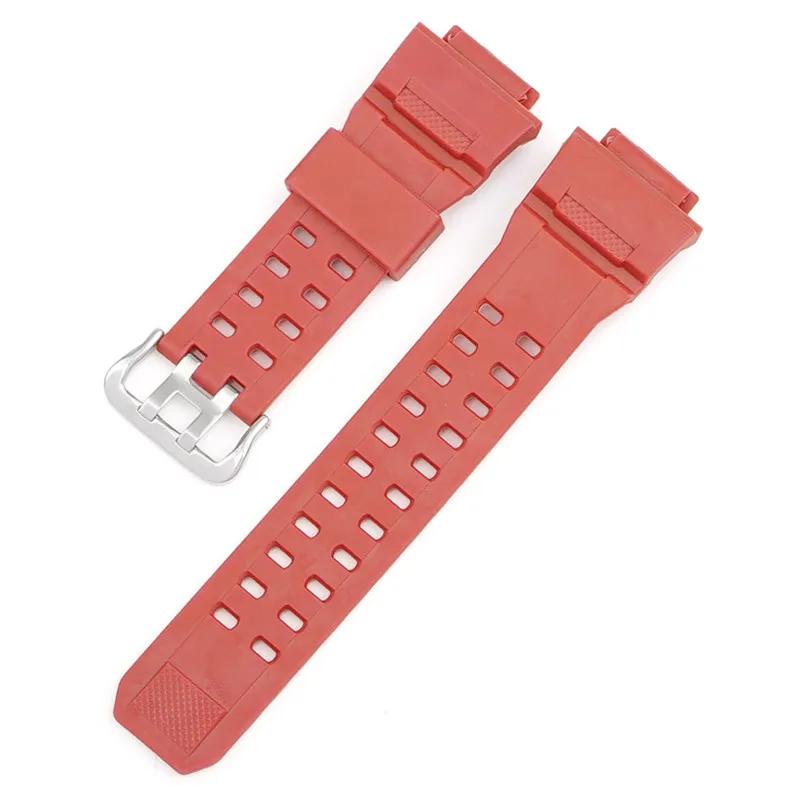 Resin Silicone Strap for Casio G-SHOCK RANGEMAN GW-9400 GW-9300 Men Camouflage Rubber Sport Waterproof Band Watch Accessories