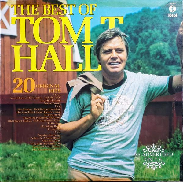 

LP Record TOM T. HALL - The Best Of Tom T. Hall WC331 K-Tel 1977 Canada Folk Used