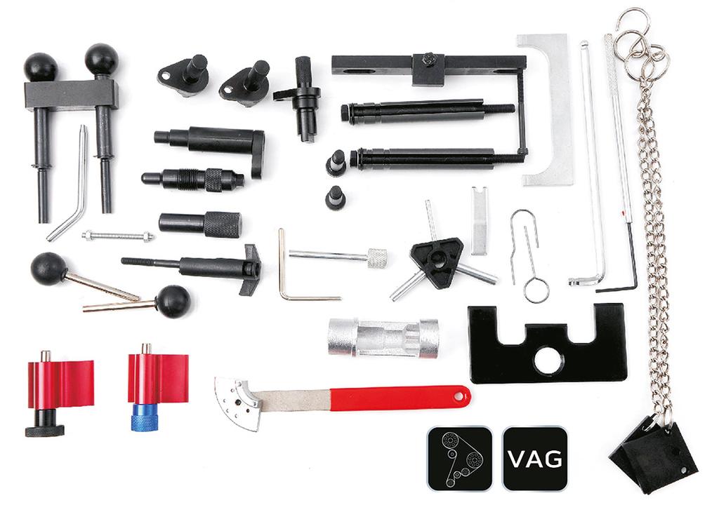 Timing tool kit for VAG group petrol and diesel engines