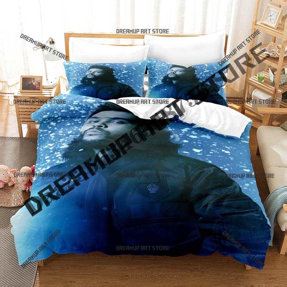 Fashion Hurry Up Tomorrow The Weeknd Bedding Set Single Twin Full Queen King Size Bed Set Kids Bedroom Duvetcover Set