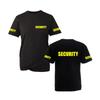 Sicherheits T-Shirt, Sicherheits Bodyguard Türsteher Uniform Bouncer Arbeitskleidung Unisex Oberteil