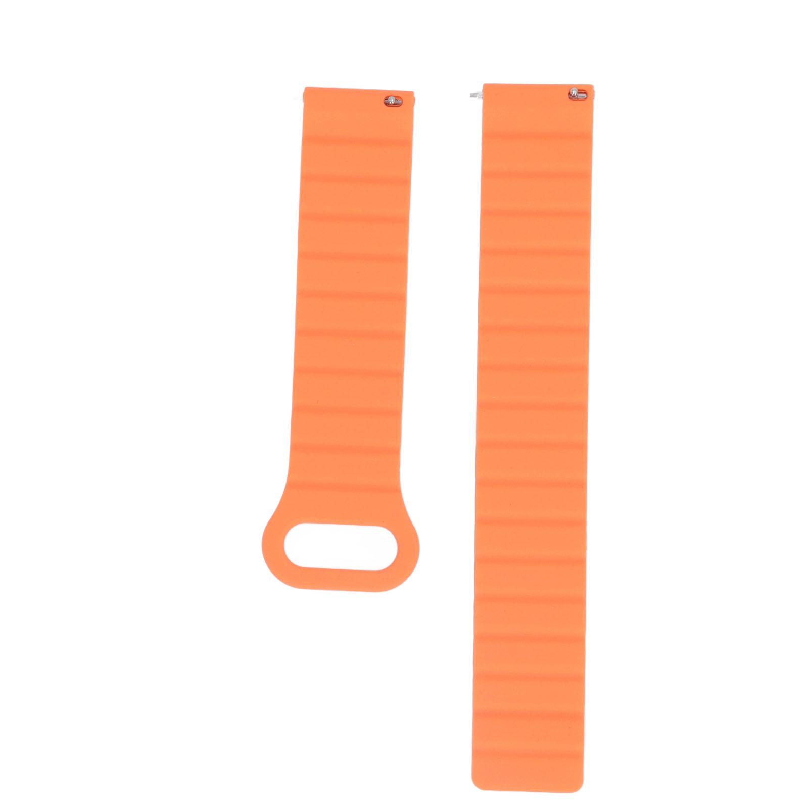 

Magnetic Silicone Watch Band Magnetic Silicone Watch Band 22mm Quick Release Waterproof Watch Strap for GT GTR 4 3 2 1