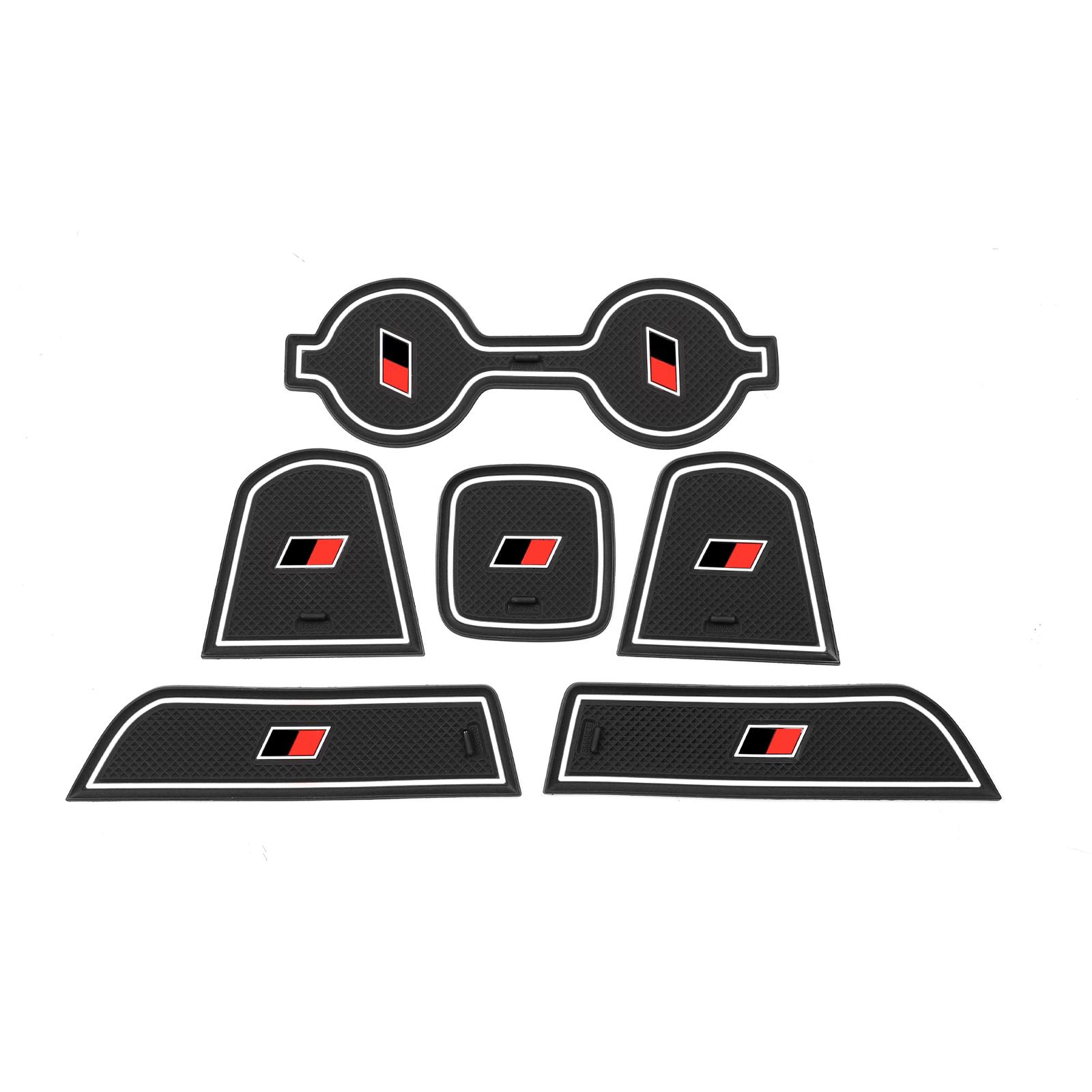 

для Toyota GR86 Subaru BRZ 2025 - 2025 Противоскользящий коврик для пазов ворот Нескользящая накладка на дверной паз Аксессуары для салона автомобиля