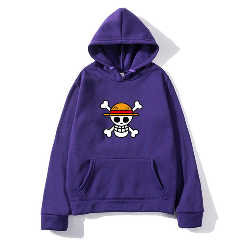 Men's and Women's Sweaters Hot-selling ONE PIECE ONE PIECE Animation Long-sleeved Casual Hoodie