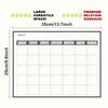 Magnetic Refrigerator Calendar Planner Is Erasable and Reusable, Making It Easy To Organize Kitchen Refrigerators and Meal Plans