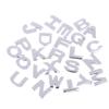 5Pcs 3D Embossed Letter/Number Decal Sticker Made Of High-Quality Metal Chrome Plated For Car/Auto Decoration