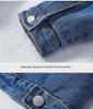 Korean Style Winter Lambskin Denim Jacket - Unisex, Trendy, Warm, Loose Fit for Students