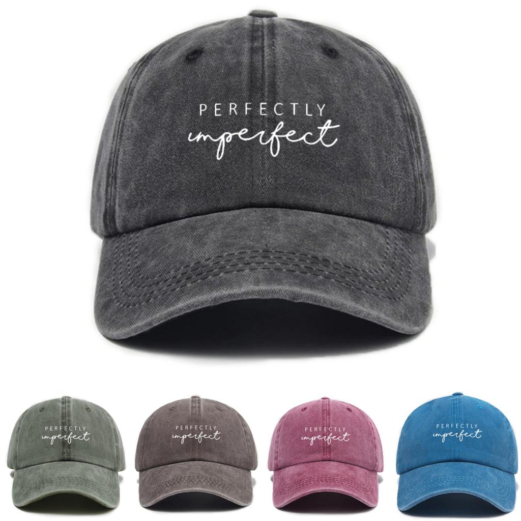 Adjustable Baseball Cap With Print - Stylish And Casual Hat For Everyday Wear