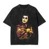 Washed T Shirts Danhausen Curses Meme Horror Hip Hop TShirts Oversize  Streetwear Short Sleeve Summer Tops Tees Men Women