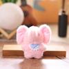 Cute Soft Plush Scarf Elephant Keychain Stuffed Animal Gift For Teens Kids Girls