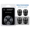 4Pcs Car Wheel Tire Valve Cover Caps For Mazda CX-3 Bk CX-5 MS Speed 5 6 2 3 FF17