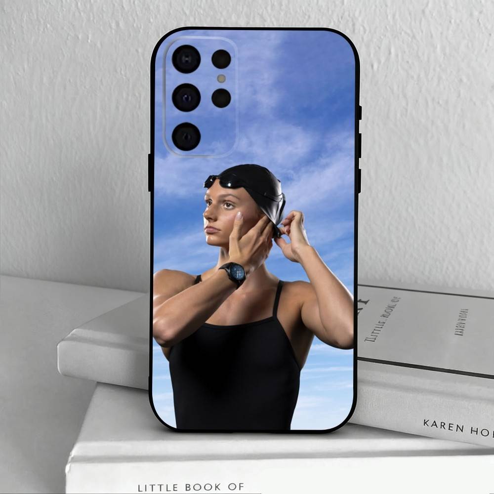 

Swimmer S-Summer M-McIntosh Phone Case For Samsung S25,24,23,22,30,21,10,9,Ultra,Plus,Lite,FE,4,5 G Soft Black Case Samsung S225G