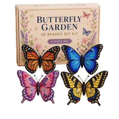 Cute Bird & Animal Beading Craft Set Stable Handmade Bead Art Mosaic Kit for Hand Embroidery Craft Enthusiasts & Decoration